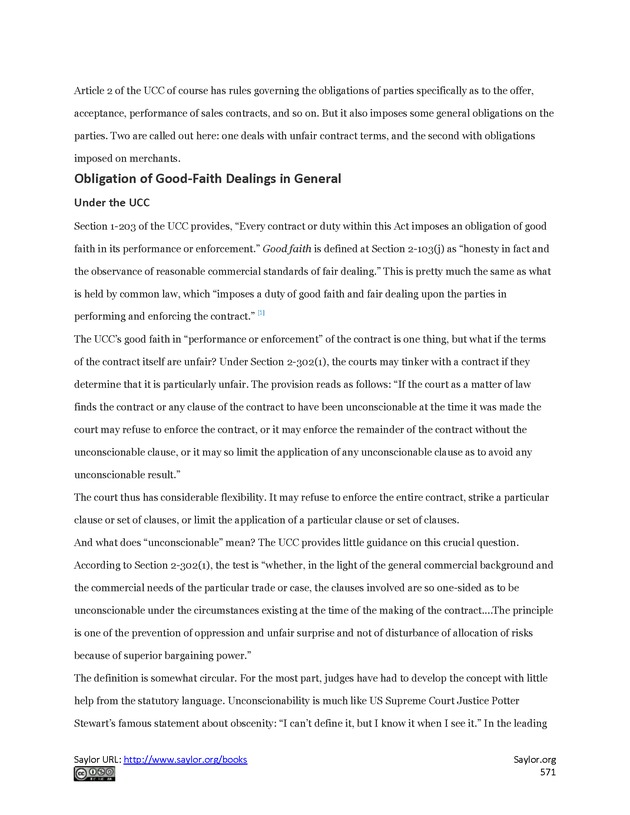 Business Law and the Legal Environment - Page 571